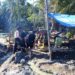 SATGAS TMMD KE-129 KODIM 0208/ASAHAN TAK KENAL WEEKEND, KEBUT PEMBANGUNAN FASILITAS AIR BERSIH DI DESA KAPAL MERAH