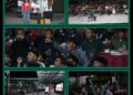 Ratusan Warga Padati Food Court Korem 022/PT Nobar Final Piala Dunia