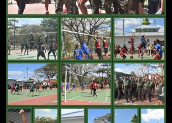 Semarak HUT Ke-1 Kodam XXIV/MT Dimulai, Kapoksahli Pangdam Resmi Buka Turnamen Voli Antar Satuan