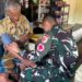 Yonif TP 951/Pandeka Marapi Gelar Dukungan Kesehatan Keliling bagi Masyarakat.