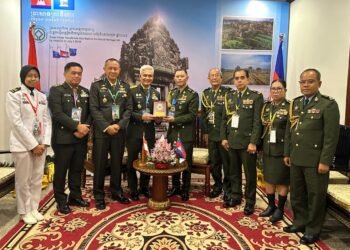 Perkuat Kerjasama Kesehatan Militer ASEAN, Kapuskes TNI Hadiri  Multilateral ACMMC ke 13 di Kamboja