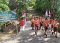 Kodim 0213/Nias Rampungkan Pembangunan Jembatan Aramco di Desa Botombawo