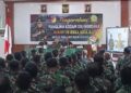 Beri Pengarahan kepada Prajurit Kodim 1303/Bolmong, Pangdam XIII/Merdeka Tekankan Profesionalisme dan Soliditas