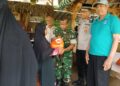 Jaga Jakarta On The Spot, Koramil Ciputat Salurkan 25 Paket Sembako untuk Warga