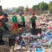 Bersih-bersih Kampung ,Satgas Grebek Sampah Kodim 0502/JU Wujudkan Lingkungan Sehat di Wilayah Kel Semper Barat