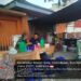 Bahas Tidak Buang Sampah Sembarangan, Babinsa Koramil 0201-04/MK sertu Candra, Imbau Warga Penjual makan Peduli Kebersihan