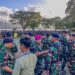 Inspiratif dan Membanggakan, Prajurit Kodaeral lX Beri Penghormatan Bagi Sang Juara Lomba Lari