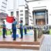 UPAYA PERKOKOH KEDISIPLINAN, SESKOAL ADAKAN UPACARA BENDERA