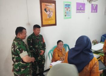 Bakti Kesehatan Koramil 06/Kelapa Gading ,Bukti Nyata Negara Hadir Untuk Rakyat