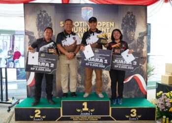 Akurasi Berkelas, Pangdam XII/Tpr Juarai Tanjungpura Shooting Open Tournament 2026