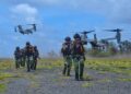 Air Assault Operations, Marinir Indonesia Tuntaskan Aksi Penyelamatan Warga di Medan Tempur