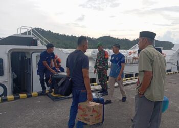 Koramil 06/Senayang Tingkatkan Pengawasan Pelabuhan Untuk Menjamin Keselamatan Transportasi Laut