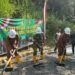 Karya Bakti TNI Bangun Jalan di Desa Wonorejo, Tulungagung