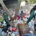 Tumpukan Sampah Penyebar Penyakit di TPS Sementara diBersihkan Satgas Kodim 0502/JU