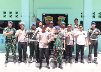 Perkokoh Soliditas dan Sinergitas Kapolres Toba Kunjungi Subdenpom 1/2-6 Balige