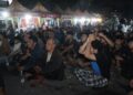 1.265 Warga Kota Medan Nobar Bersama Prajurit Petarung Kodim 0201/ Medan, Gelorakan Persatuan dan Kesatuan