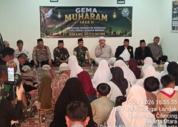 Dandim 0502/JU : Gema Muharam 1448 H dan Santunan Anak Yatim Piatu”,Refleksi Diri Menuju Kebaikan Untuk Memperbaiki Masa Depan NKRI