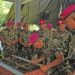 Secara Simbolis, Dankolatmar Tandatangani Prasasti Enam Tuntunan Prajurit Korps Marinir Dan Ksatrian Samuri Puslatpurmar 9 Dabo Singkep
