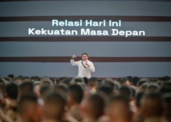 Seskab Teddy : Menjadi Taruna Terbaik Bukanlah Garis Akhir, Melainkan Awal Dari Sebuah Pengabdian