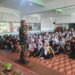 Danramil Koramil 0201-02/MT Tanamkan Wawasan Kebangsaan dan Disiplin kepada Siswa Baru SMK Negeri 6 Medan