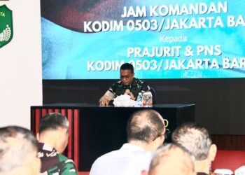 Jam Komandan,Letkol Inf Saputra Hakki Ingatkan Personel Hindari Pelanggaran Sekecil Apapun