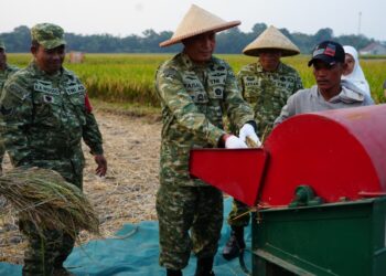 DANREM 052/WIJAYAKRAMA TEGASKAN KOMITMEN KOKOHKAN KETAHANAN PANGAN NASIONAL