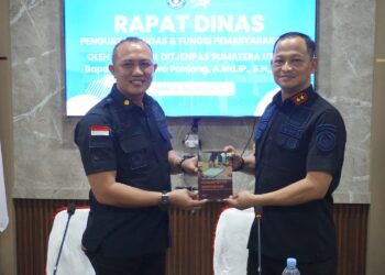 Perkuat Kinerja UPT Pemasyarakatan Langkat, Kakanwil Ditjenpas Sumut Lakukan Bintorwasdal di Lapas Narkotika Langkat