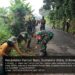 Wujudkan Lingkungan Bersih, Babinsa Bersama Personil Resimen Arhanud 2/SSM,Dan Perangkat Desa Serta Warga Gotong Royong