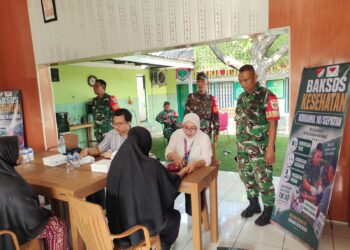 Jaga Jakarta On The Spot, Koramil Sepatan, Kembali Gelar Baksos Kesehatan