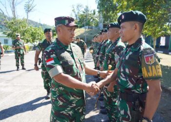 Pangdam XIII/Merdeka Berikan Pengarahan, Perkuat Profesionalisme dan Kualitas Prajurit Yonif 712/Wiratama