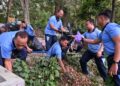 Aksi Peduli Lingkungan, Lanud Iswahjudi Bersihkan Telaga Sarangan