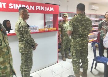 Personel Kodim 0502/JU Beri Kelancaran dan Pengamanan Kunjungan Wakil Panglima TNI di KDKMP Wilayah Jakarta Utara