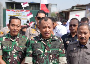 Danrem 052/Wijayakrama Resmikan Jembatan Aramco Garuda Merah Putih, Perkuat Konektivitas dan Perekonomian Masyarakat Kosambi
