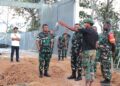 Pangdam XXIV/MT Tinjau Pembangunan Koperasi Desa Merah Putih di Jagebob, Wujud Dukungan TNI AD Sukseskan Program Strategis Presiden RI