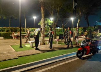 Koramil 02/Curug Gelar Patroli Maung, Cegah Balap Liar dan Tawuran Remaja