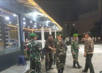 Kodim 0506/Tgr Bersama Komduk Komitmen Perkuat Keamanan Wilayah