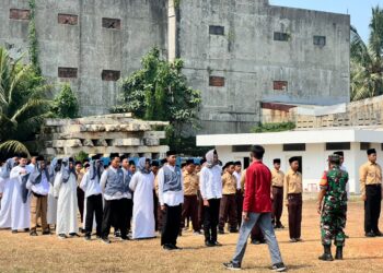 Koramil 01/Tgr Tanamkan Wawasan Kebangsaan kepada Santri Baru Ponpes Tahfiz Ar-Rahmah Cendekiawan