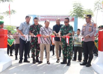 Kodim 0506/Tangerang Resmikan Jembatan Garuda, Perkuat Kemanunggalan TNI-Rakyat