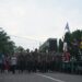 Danrem 042/Gapu Lepas Jalan Santai HUT ke-1 Kodam XX/TIB, Ribuan Warga Tumpah Ruah di Makodim 0415/Jambi