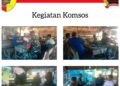 Babinsa Komsos Di Warung Kopi Eratkan Silaturahmi Bersama Warga