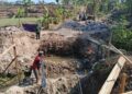 Babinsa Kawal Pembangunan Jembatan Beton, Akses Penghubung Karangmalang–Kedawung Segera Terwujud
