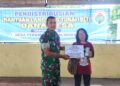 Babinsa Desa Perumnas Simalingkar dampingi penyaluran BLT Dana Desa Perumnas Simalingkar