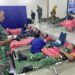 PERSONEL KORAMIL 0201-05/MB IKUTI DONOR DARAH DALAM RANGKA PERINGATAN KE-79 HARI BHAKTI TNI AU TAHUN 2026