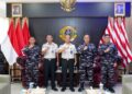 Komandan Kodaeral IX Terima Audiensi Kakanwil Ditjen Imigrasi Maluku