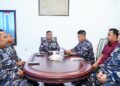 Komandan Kodaeral IX Terima Audiensi Kakanwil Ditjen Imigrasi Maluku