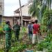 Koramil 12/LP Bersama Forkopimca Sungai Kanan Survei Parit, Upaya Cegah Banjir di Labusel