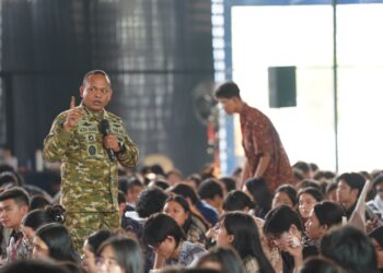 KOREM 052/WIJAYAKRAMA PERKUAT KETAHANAN IDEOLOGI GENERASI MUDA MELALUI SEMINAR BELA NEGARA, ANTI-RADIKALISME DAN PANCASILA
