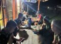 Tingkatkan Binter,Satgas TMMD Kodim 0210/TU Nyantai Bersama Warga Penuh Keakraban