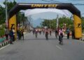 Satu Kayuhan Jalin Kebersamaan: Kodam XII/Tpr Sukses Gelar Tour De Singkawang