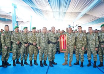 Tinjau Yonif TP 882/HB, Wakasad Tekankan Pentingnya Jiwa Korsa dan Kebersamaan